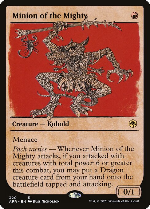 Minion of the Mighty (Showcase) - Adventures in the Forgotten Realms