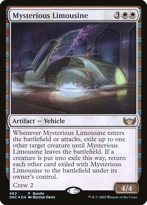 Mysterious Limousine (SNC Bundle) (Foil) - Unique and Miscellaneous Promos
