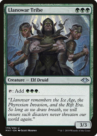 Llanowar Tribe - Modern Horizons