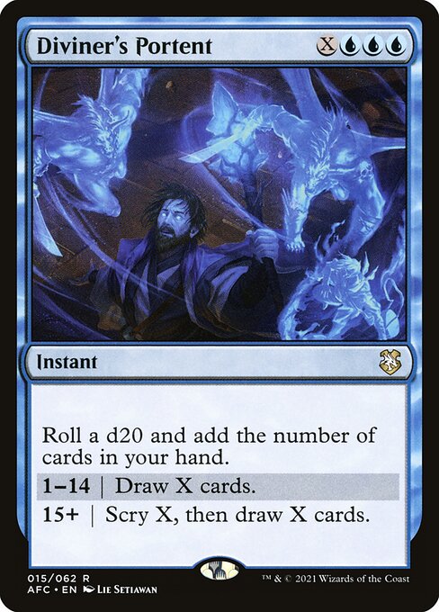 Diviner's Portent - Commander: Adventures in the Forgotten Realms