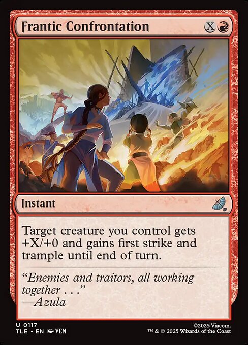 Frantic Confrontation - Avatar: The Last Airbender: Eternal-Legal