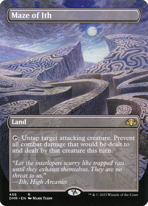 Maze of Ith (Borderless) - Dominaria Remastered