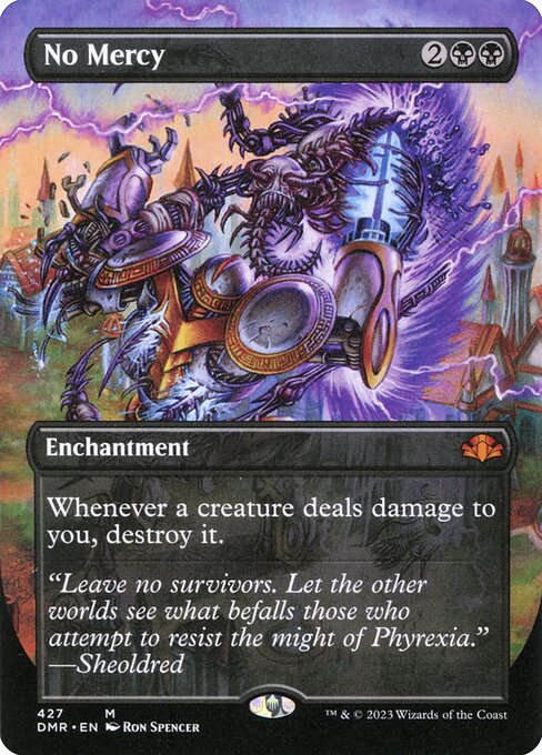 No Mercy (Borderless) - Dominaria Remastered