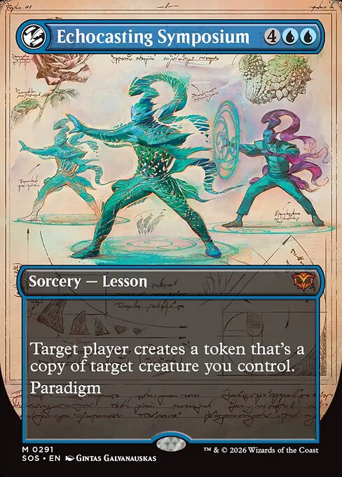 Echocasting Symposium (Borderless) - Secrets of Strixhaven