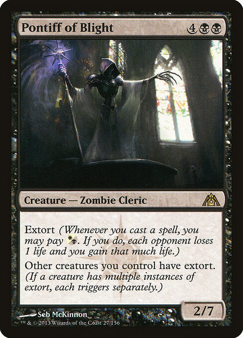 Pontiff of Blight (Foil) - Dragon's Maze