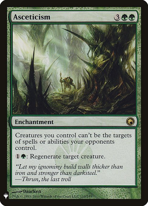 Asceticism - The List Reprints