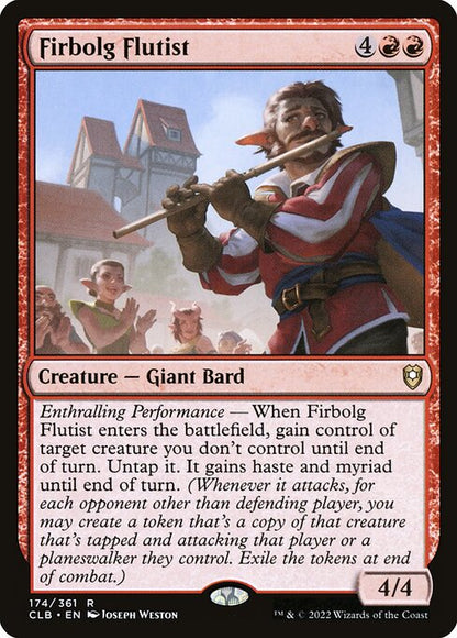 Firbolg Flutist - Commander Legends: Battle for Baldur's Gate