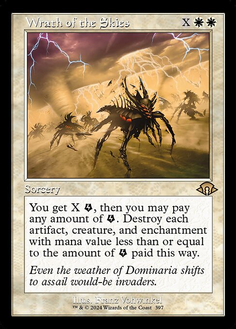 Wrath of the Skies (Retro Frame) - Modern Horizons 3