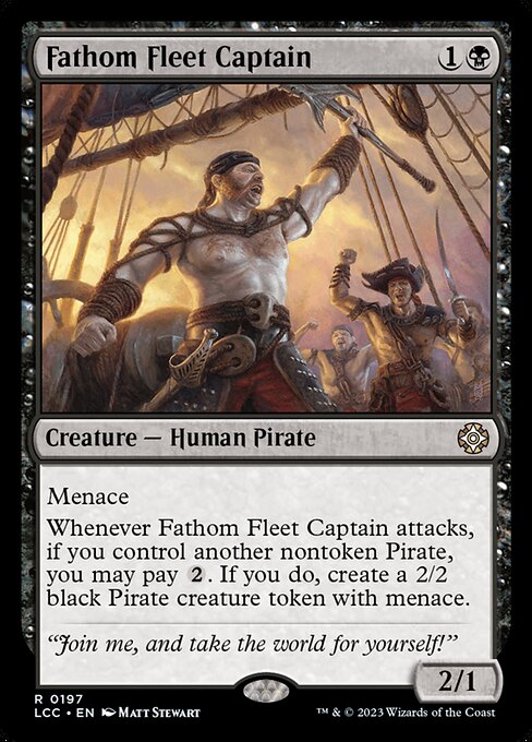 Fathom Fleet Captain - Commander: The Lost Caverns of Ixalan