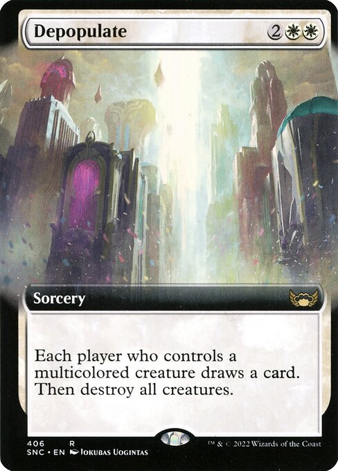 Depopulate (Extended Art) - Streets of New Capenna