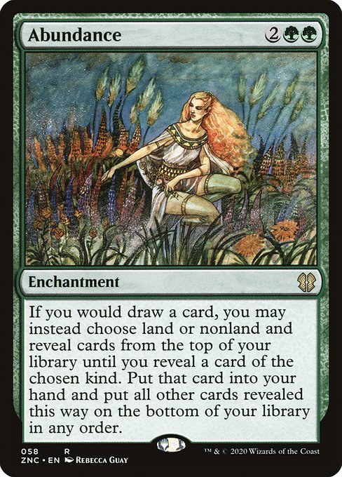 Abundance - Commander: Zendikar Rising