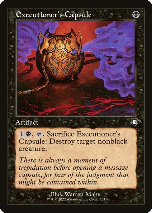 Executioner's Capsule (Retro Frame) - Commander: The Brothers' War