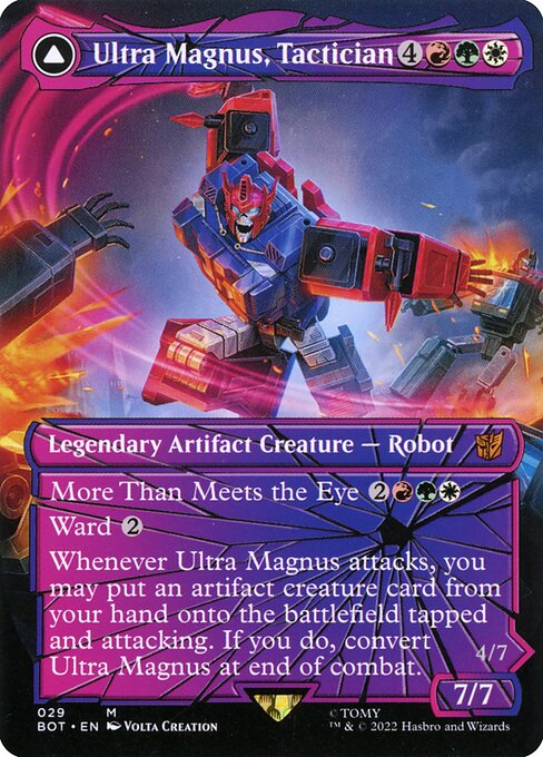 Ultra Magnus, Tactician (Shattered Glass) - Universes Beyond: Transformers