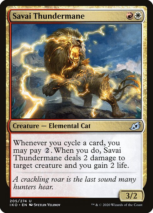 Savai Thundermane (Foil) - Ikoria: Lair of Behemoths