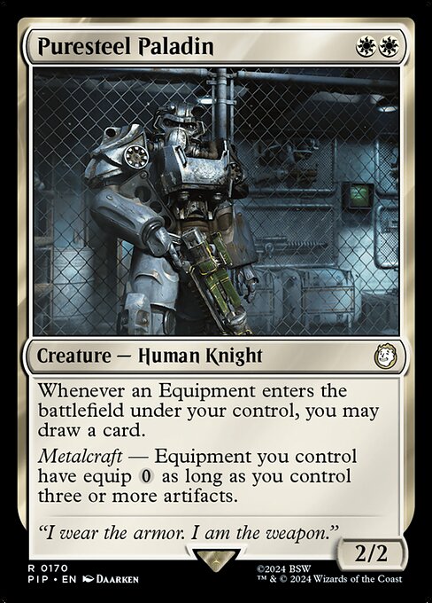 Puresteel Paladin - Universes Beyond: Fallout