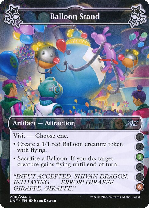 Balloon Stand (3-6) - Unfinity