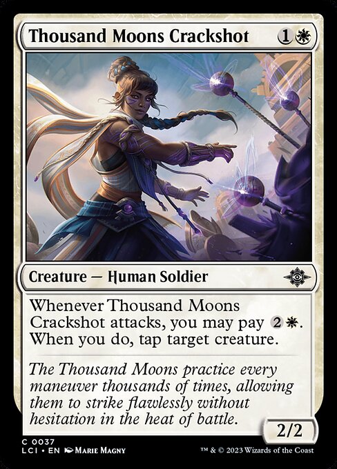 Thousand Moons Crackshot (Foil) - The Lost Caverns of Ixalan