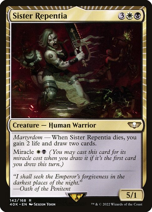Sister Repentia - Universes Beyond: Warhammer 40,000
