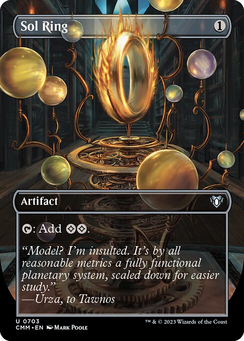 Sol Ring (Borderless) - Commander Masters