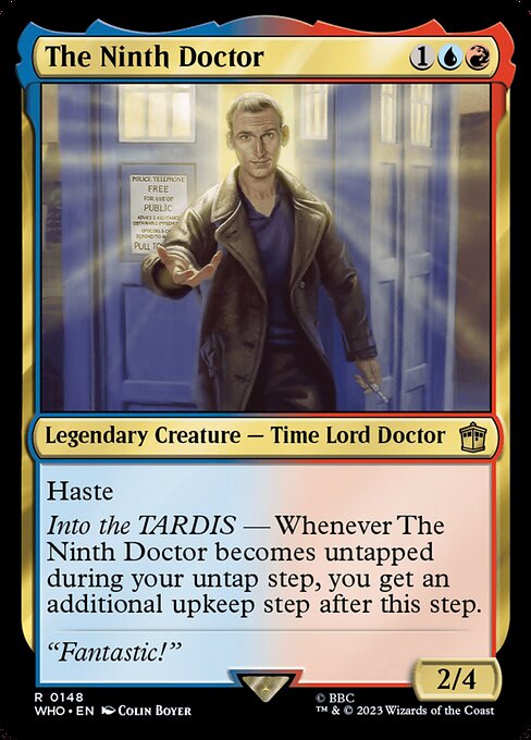 The Ninth Doctor (Foil) - Universes Beyond: Doctor Who