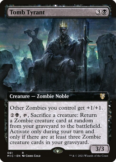 Tomb Tyrant (Extended Art) - Commander: Innistrad: Midnight Hunt