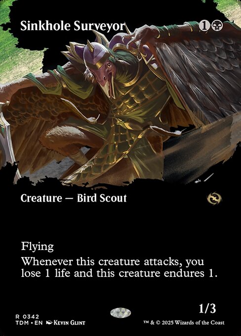 Sinkhole Surveyor (Borderless) - Tarkir: Dragonstorm