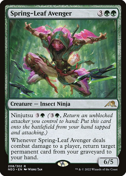 Spring-Leaf Avenger - Kamigawa: Neon Dynasty