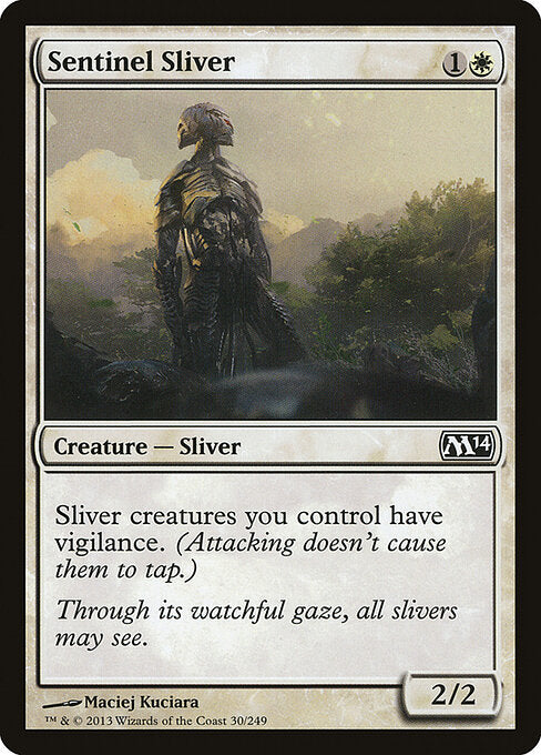 Sentinel Sliver (Foil) - Magic 2014 (M14)
