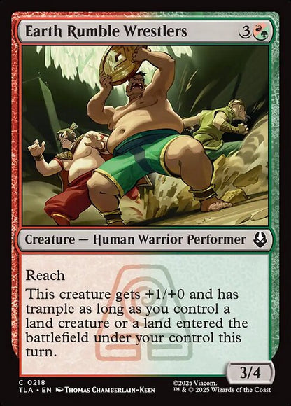 Earth Rumble Wrestlers (Foil) - Avatar: The Last Airbender