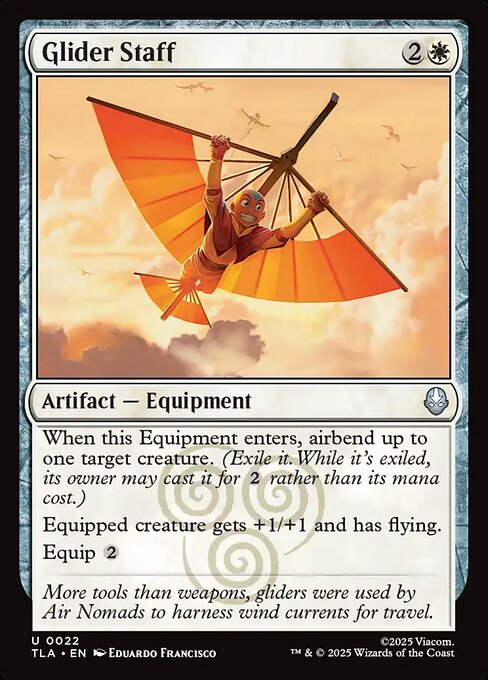 Glider Staff (Foil) - Avatar: The Last Airbender