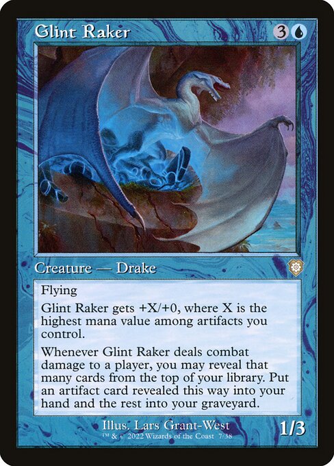 Glint Raker (Retro Frame) - Commander: The Brothers' War