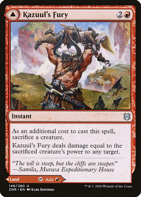 Kazuul's Fury - Zendikar Rising