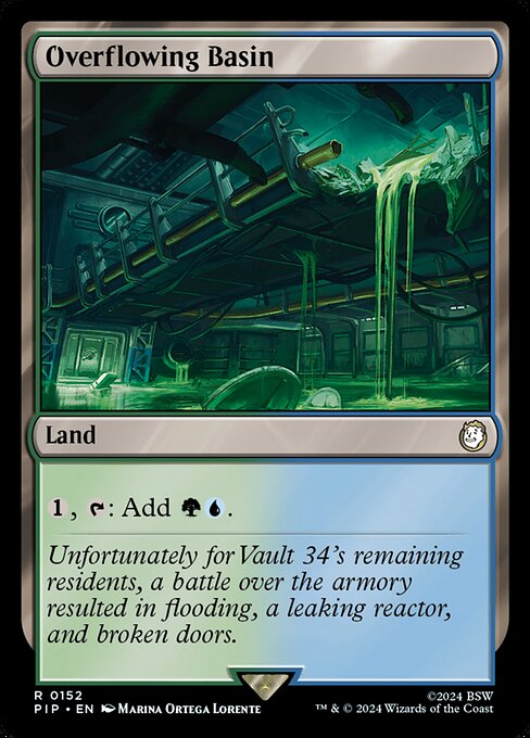Overflowing Basin - Universes Beyond: Fallout