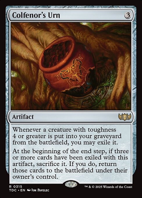 Colfenor's Urn - Commander: Tarkir: Dragonstorm