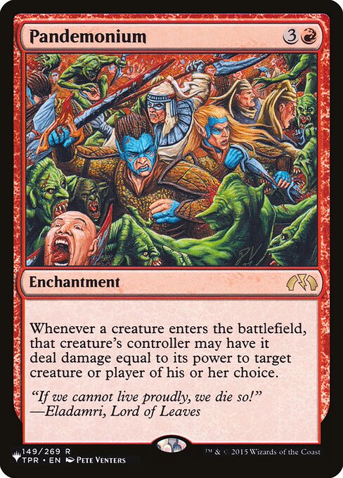 Pandemonium (TPR) - The List Reprints