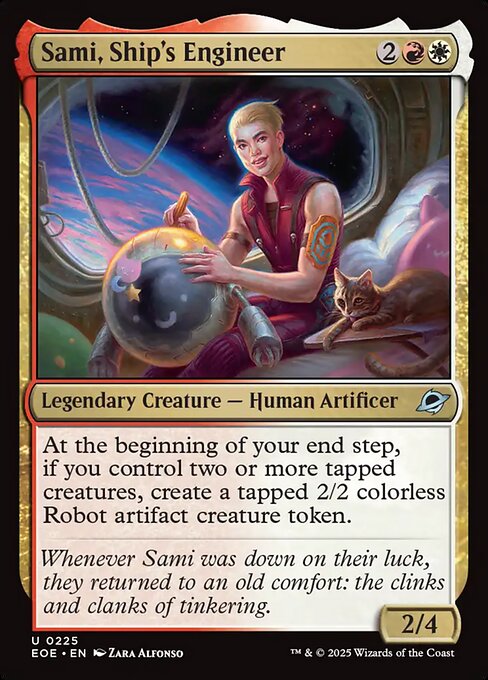 Sami, Ship's Engineer (Foil) - Edge of Eternities