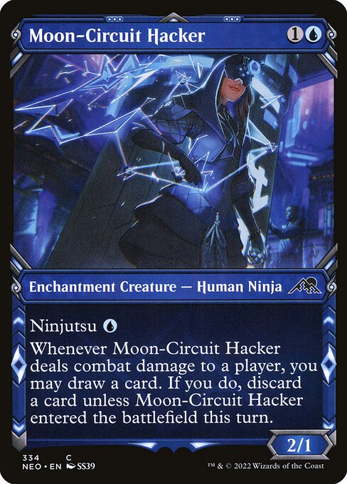Moon-Circuit Hacker (Showcase) - Kamigawa: Neon Dynasty