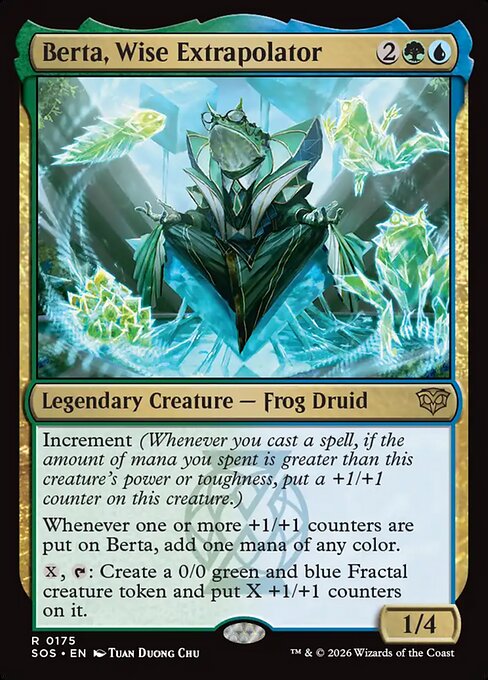 Berta, Wise Extrapolator - Secrets of Strixhaven
