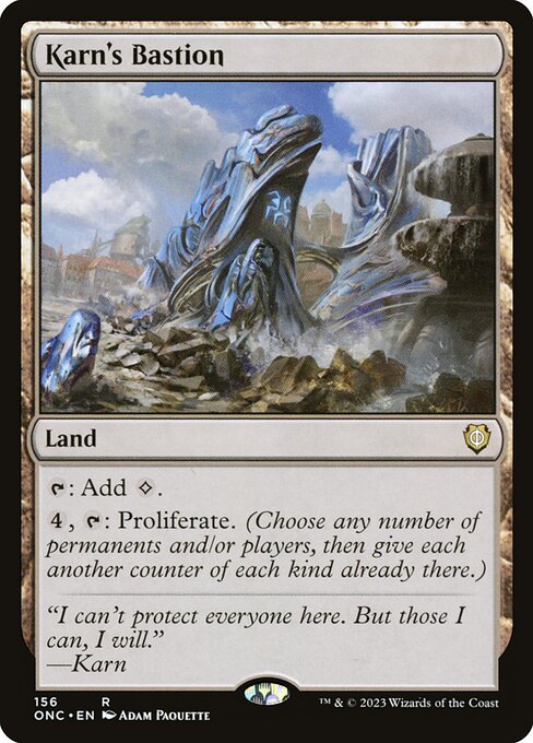 Karn's Bastion - Commander: Phyrexia: All Will Be One