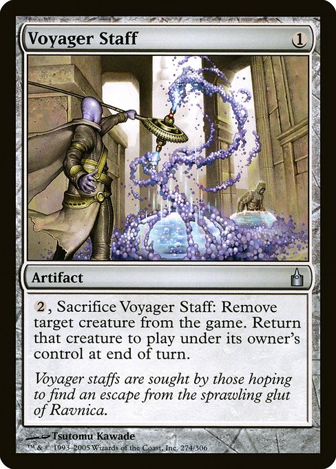 Voyager Staff (Foil) - Ravnica: City of Guilds