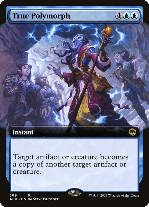 True Polymorph (Extended Art) - Adventures in the Forgotten Realms