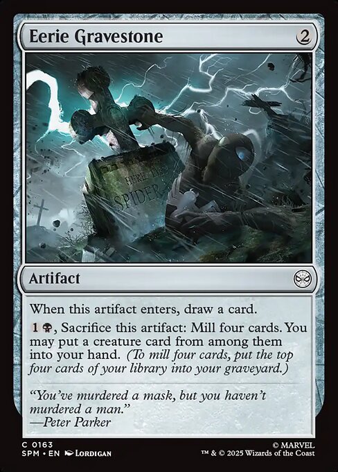 Eerie Gravestone (Foil) - Marvel's Spider-Man