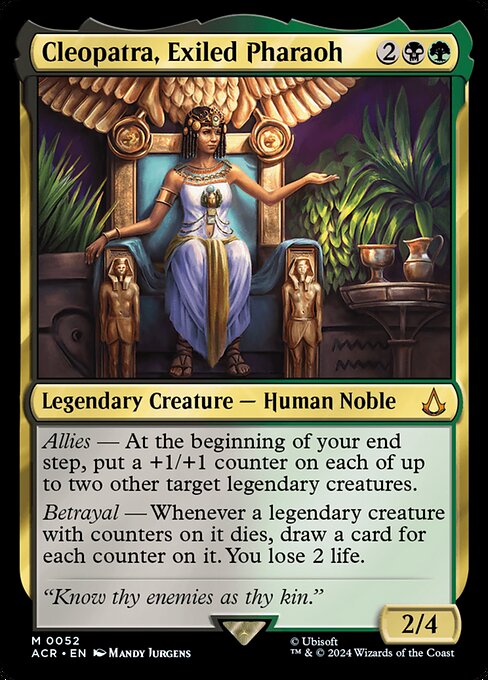 Cleopatra, Exiled Pharaoh - Universes Beyond: Assassin's Creed