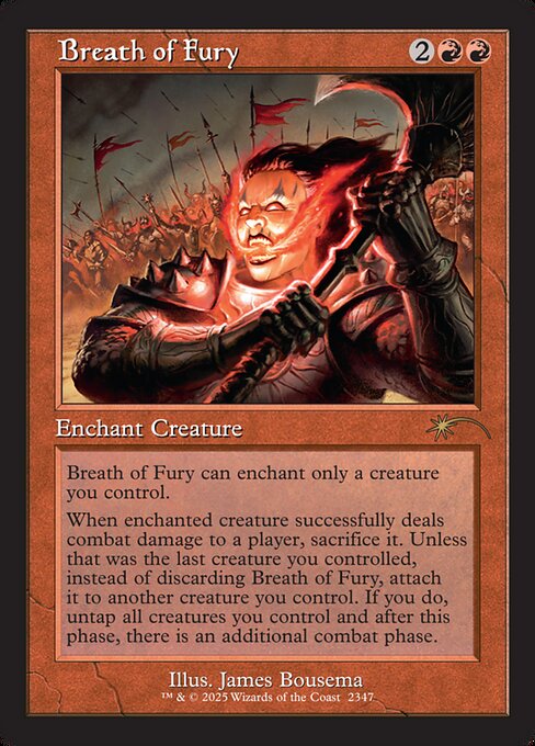 Breath of Fury (Foil) - Secret Lair Drop Series
