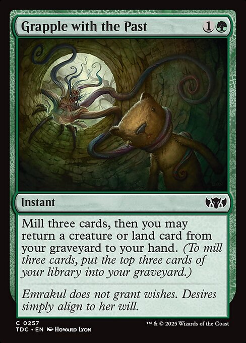 Grapple with the Past - Commander: Tarkir: Dragonstorm