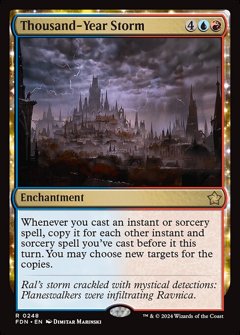 Thousand-Year Storm (Foil) - Foundations