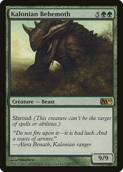 Kalonian Behemoth - Magic 2010 (M10)