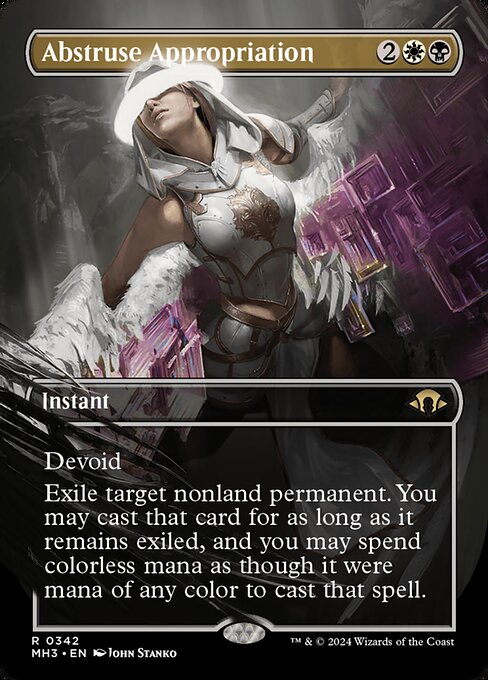 Abstruse Appropriation (Borderless) (Foil) - Modern Horizons 3