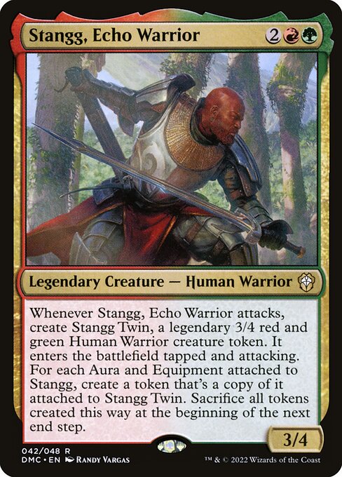 Stangg, Echo Warrior - Commander: Dominaria United