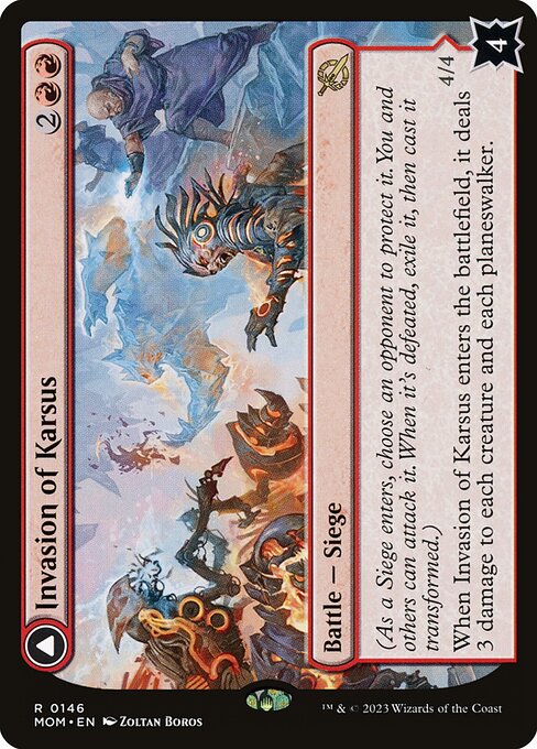 Invasion of Karsus (Foil) - March of the Machine